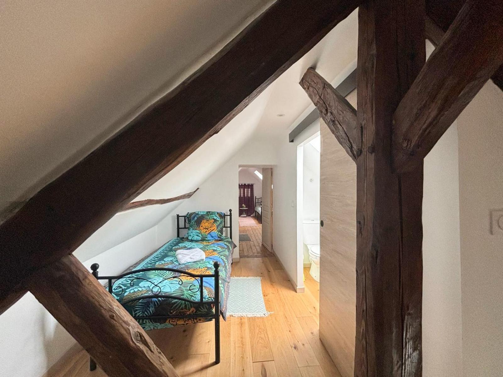 Maison A La Campagne Pour 7 Pers, Wifi Et Parking Aube  Esterno foto